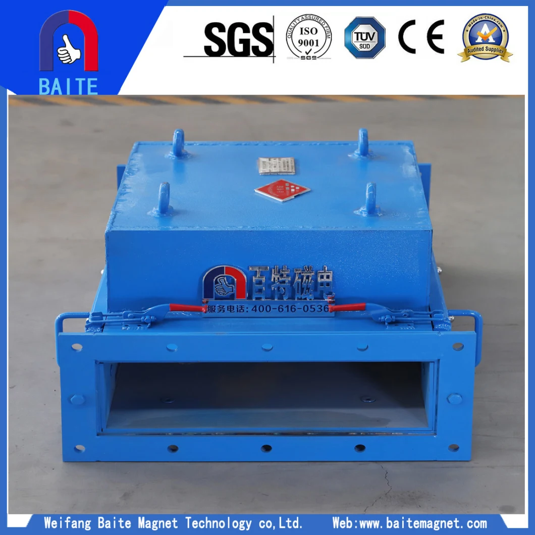 Dump Type Tube Magnetic Separator, Pipeline Type Self Dumping Iron Remover, Iron Ore Electromagnetic Separator