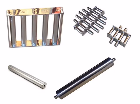 Воронка с неодимовым магнитным фильтром из нержавеющей стали, магнитная решетка для магнитного сепаратора