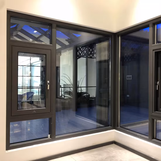 Новый дизайн защитной решетки для алюминиевых окон по индивидуальному заказу